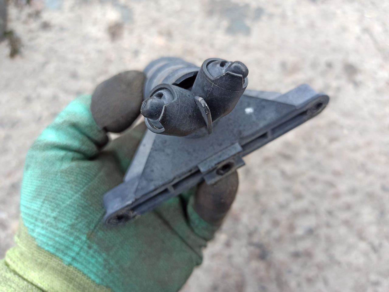 форсунка омывателя фары BMW 5 серия E60/E61 2006, 3.0 л., N52 B30 A, бензин, АКПП, седан - фото №1