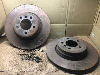 диски тормозные (комплект) BMW 7 серия E65/E66/E67 [рестайлинг] 2006, 3.0 л., дизель, АКПП, седан