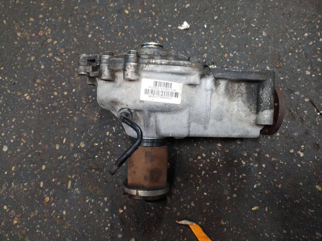 редуктор переднего моста BMW X5 M E70 2010, 4.4 л., S63 B44 A, бензин, правый руль, 7552535 - фото №1