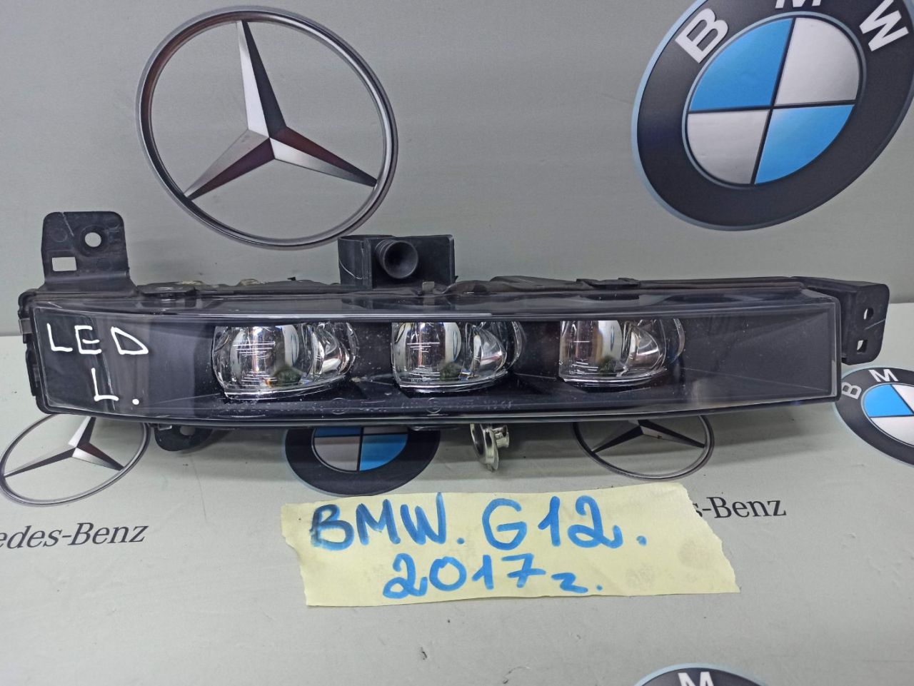 фара противотуманная левая BMW 7 серия G11/G12 2017, 3.0 л., дизель, 7342953 - фото №1