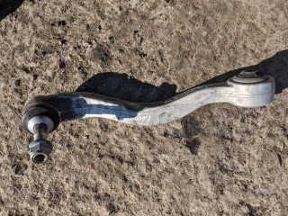 рычаг передний левый BMW 5 серия E60/E61 2007, 3.0 л., N54 B30 A, бензин, АКПП, белый, седан, задний привод, 6760181