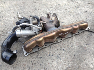 турбина BMW 2016, 3.0 л., N55 B30 A, бензин, АКПП, седан, 11657643113, 7643113