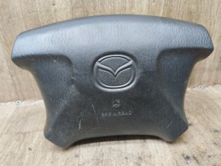подушка безопасности водителя Mazda 626 GF [рестайлинг] 1999, 2.0 л., бензин