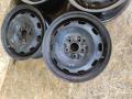 диск штампованный Toyota Carina E 1 поколение T190 1995, 1.8 л., 7A-FE, бензин, МКПП, универсал, передний привод - фото №3