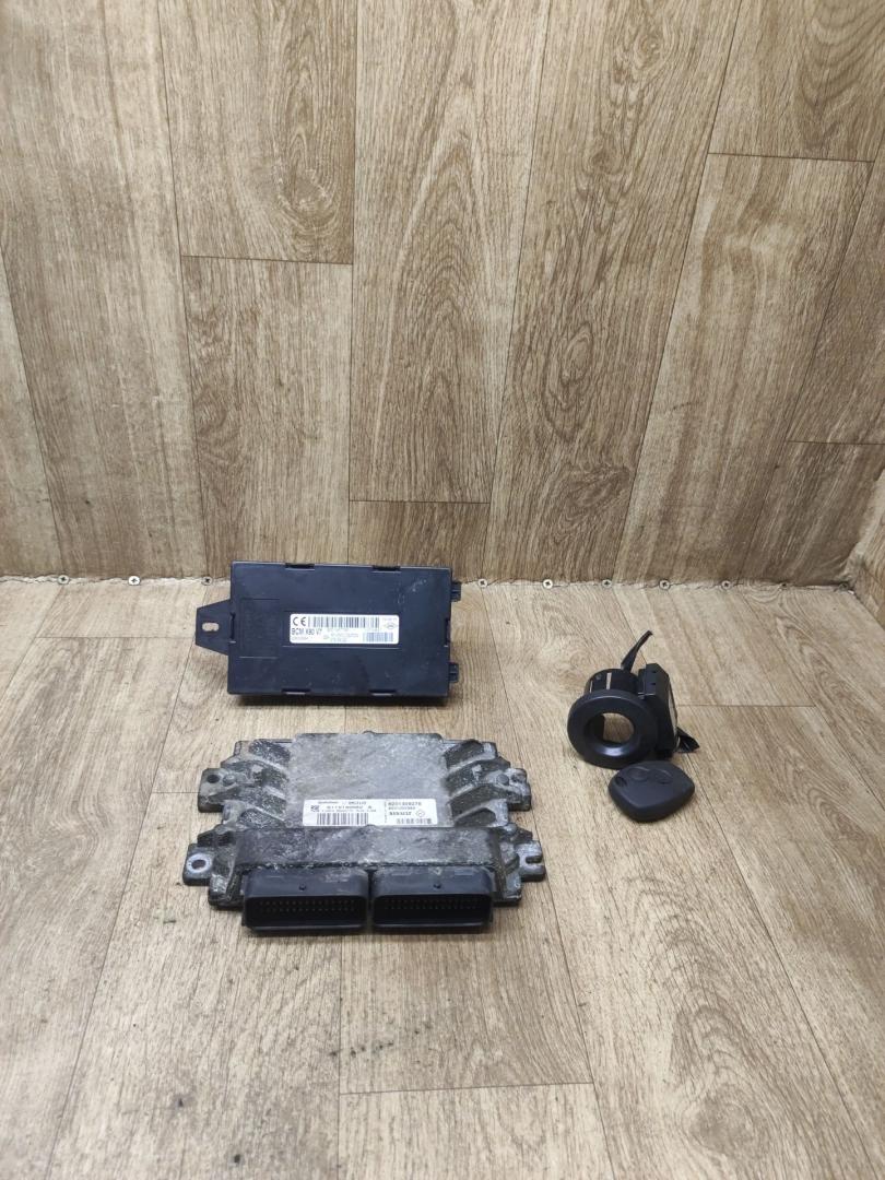 блок управления двигателем Nissan Almera G15 2015, 1.6 л., бензин, МКПП, седан, 8201309276, 8201033964, S110140052A, 8201497785, 8200826300 - фото №1