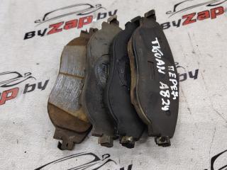 тормозные колодки Volkswagen Tiguan Allspace 1 поколение [рестайлинг] 2023, 2.0 л., бензин, АКПП, синий, внедорожник 5 дв., полный привод