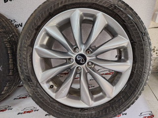 диск литой Infiniti QX50 P71A J55 2019, 2.0 л., бензин, АКПП, серый, внедорожник 5 дв., полный привод, 5NA1A5NA8A