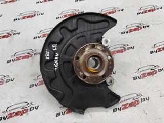 кулак поворотный правый Volkswagen Tiguan Allspace 1 поколение [рестайлинг] 2023, 2.0 л., бензин, АКПП, синий, внедорожник 5 дв., полный привод, 5QM407258