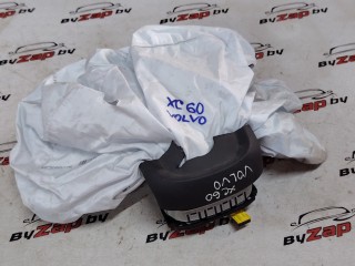 подушка безопасности водителя Volvo XC60 2 поколение 2020, 2.0 л., бензин, АКПП, внедорожник 5 дв.