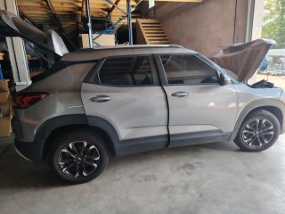 дверь задняя правая Chevrolet TrailBlazer 3 поколение 2023, 1.3 л., бензин, АКПП, серый, внедорожник 5 дв., передний привод