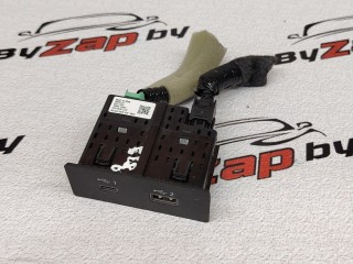 разъем AUX / USB Nissan Rogue T33 2022, 2.5 л., бензин, АКПП, белый, передний привод, 284H36RA0A