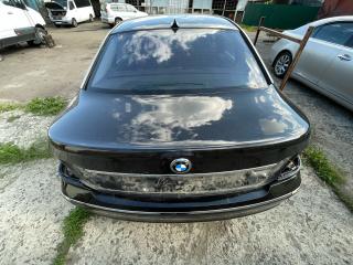 крышка багажника (дверь 3-5) BMW 7 серия E65/E66/E67 [рестайлинг] E66 2005, 4.8 л., N62 B48 B, бензин, АКПП, black sapphire metallic (475), седан, задний привод