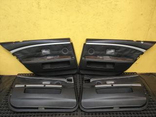 Обшивка двери (комплект) BMW 7 серия E65/E66/E67 [рестайлинг] E66 2005, 4.8 л., N62 B48 B, бензин, АКПП, black sapphire metallic (475), седан, задний привод