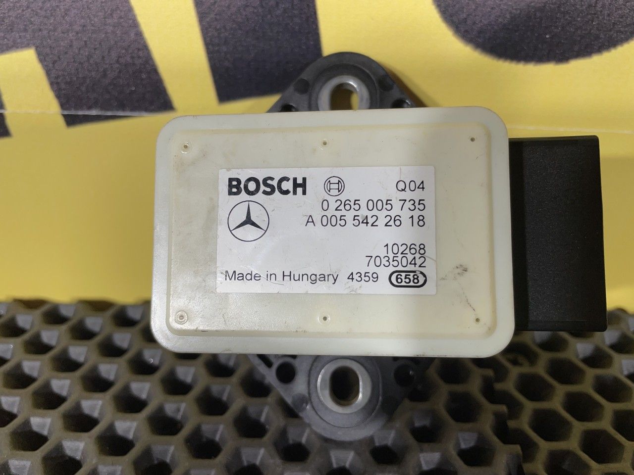 датчик ускорения Mercedes-Benz E-Класс W212/S212/C207/A207 W212 2010, 2.1 л., OM 651.925, дизель, 6МКПП, седан, A0055422618 - фото №1