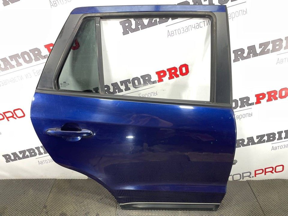 дверь задняя правая Hyundai Santa Fe 2 поколение (CM) 2007, 2.2 л., D4EB, дизель, АКПП, 770042B030 - фото №1