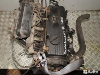 двигатель Hyundai Accent 1 поколение [рестайлинг] 1999, 1.3 л., G4EA, бензин, G4EA