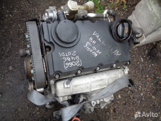 двигатель Audi A4 B7 2007, 2.0 л., BNA, дизель