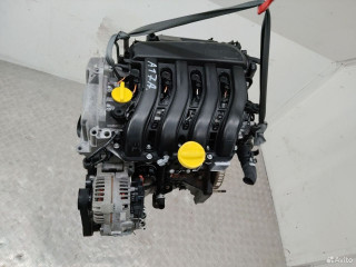 двигатель Renault Clio 2 поколение [2-й рестайлинг] 2007, 1.6 л., K4M 801, бензин