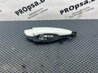 ручка наружная задняя правая Peugeot 5008 2 поколение 2018, 2.0 л., дизель, АКПП, белый, передний привод