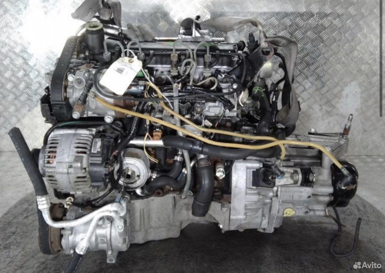 двигатель Renault Kangoo 1 поколение 2000, 1.5 л., K9K704 - фото №1