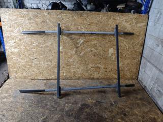 дуги на крышу (рейлинги) Mitsubishi Space Wagon 3 поколение (Typ N50) 2000, 2.4 л., бензин, МКПП, минивэн