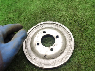 шкив коленвала Renault Scenic 1 поколение 1998, 1.6 л., бензин, МКПП, минивэн, 7700864702H