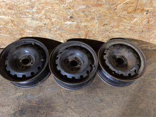 диск штампованный Citroen Xsara 1 поколение 1998, 1.4 л., бензин, МКПП, хетчбэк 3 дв.