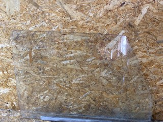 стекло двери передней правой Mercedes-Benz MB100 1 поколение 1991, 2.4 л., дизель, МКПП, микроавтобус