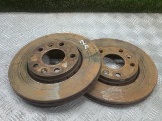 диск тормозной передний Renault Duster 1 поколение [рестайлинг] 2017, 2.0 л., бензин, МКПП, внедорожник 5 дв., полный привод