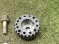 шестерня (звездочка) коленвала Mitsubishi Space Wagon 3 поколение (Typ N50) 2000, 2.4 л., GDi, бензин, МКПП, минивэн - фото №3