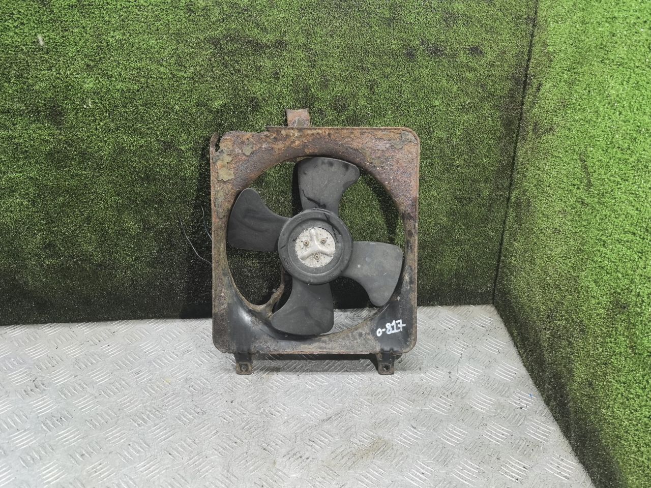 вентилятор радиатора Honda Accord 6 поколение 1999, 1.6 л., бензин, МКПП, хетчбэк 5 дв. - фото №1