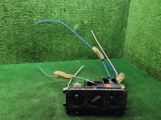 блок управления печки / климат-контроля Rover 200 Series 3 поколение 1997, 1.4 л., бензин, МКПП, хетчбэк 5 дв.