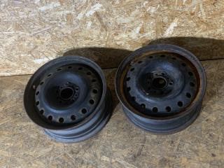 диск штампованный Peugeot 605 1 поколение [рестайлинг] 1994, 2.0 л., Ti, бензин, АКПП, седан