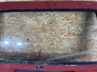 стекло заднее Volkswagen Golf 2 поколение 1990, 1.6 л., дизель, МКПП, хетчбэк 3 дв.