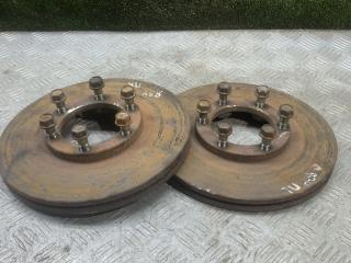 диск тормозной передний Opel Frontera A 1992, 2.4 л., бензин, МКПП, внедорожник 5 дв.