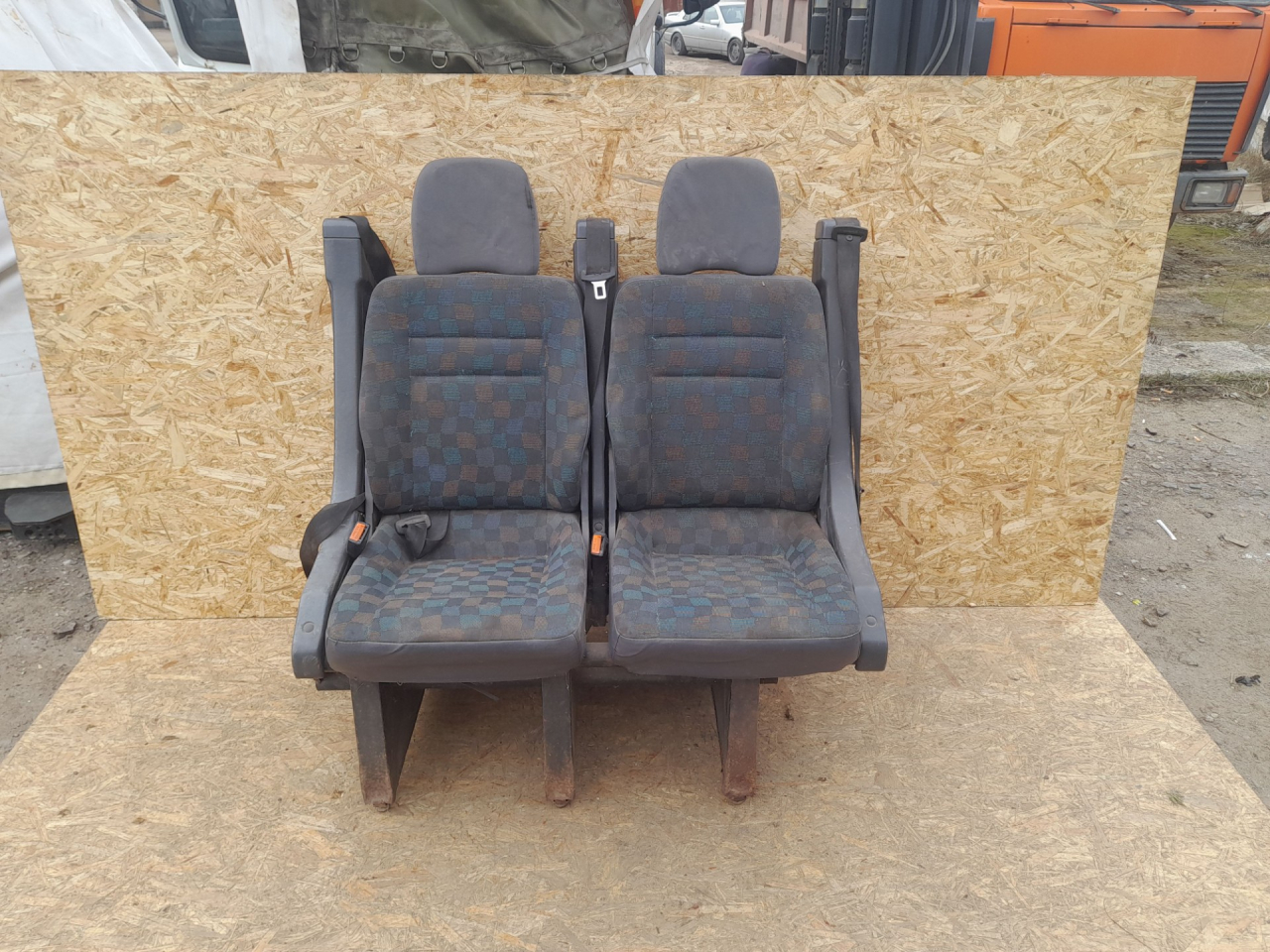 сиденье заднее Mercedes-Benz Vito W638 2000, 2.2 л., CDi, дизель, АКПП, микроавтобус - фото №1