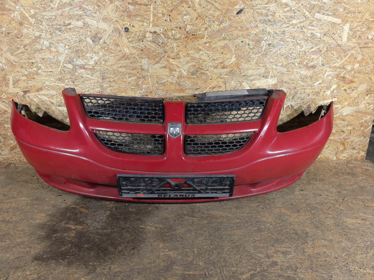 бампер передний Dodge Caravan 4 поколение 2002, 2.4 л., бензин, АКПП, минивэн - фото №1