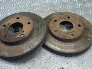 диск тормозной передний Toyota Picnic 1 поколение XM10 1999, 2.2 л., 3C-TE, дизель, МКПП, минивэн