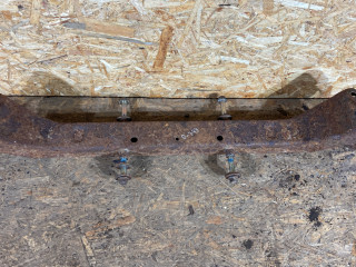 балка подвески задняя Daewoo Nubira J100 1999, 2.0 л., бензин, МКПП, универсал