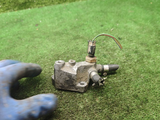 фланец (тройник) системы охлаждения Mercedes-Benz Vito W638 2002, 2.2 л., CDi, дизель, МКПП, микроавтобус, 6110700340