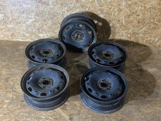 диск штампованный Skoda Fabia 1 поколение [рестайлинг] 2007, 1.2 л., бензин, МКПП, седан