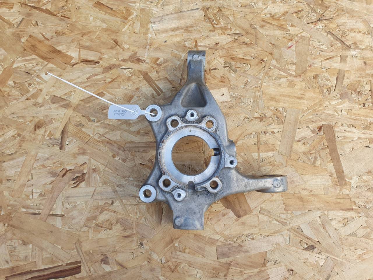 кулак поворотный левый Kia K5 3 поколение 2020, 1.6 л., G4FP, бензин, АКПП, 51710L0500 - фото №1