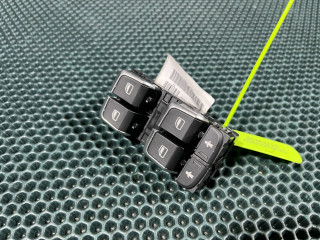 блок управления стеклоподъемниками Audi A8 D4 [рестайлинг] 2015, 3.0 л., CREC, бензин, АКПП, седан, 4H0959851E, 4H0971663A