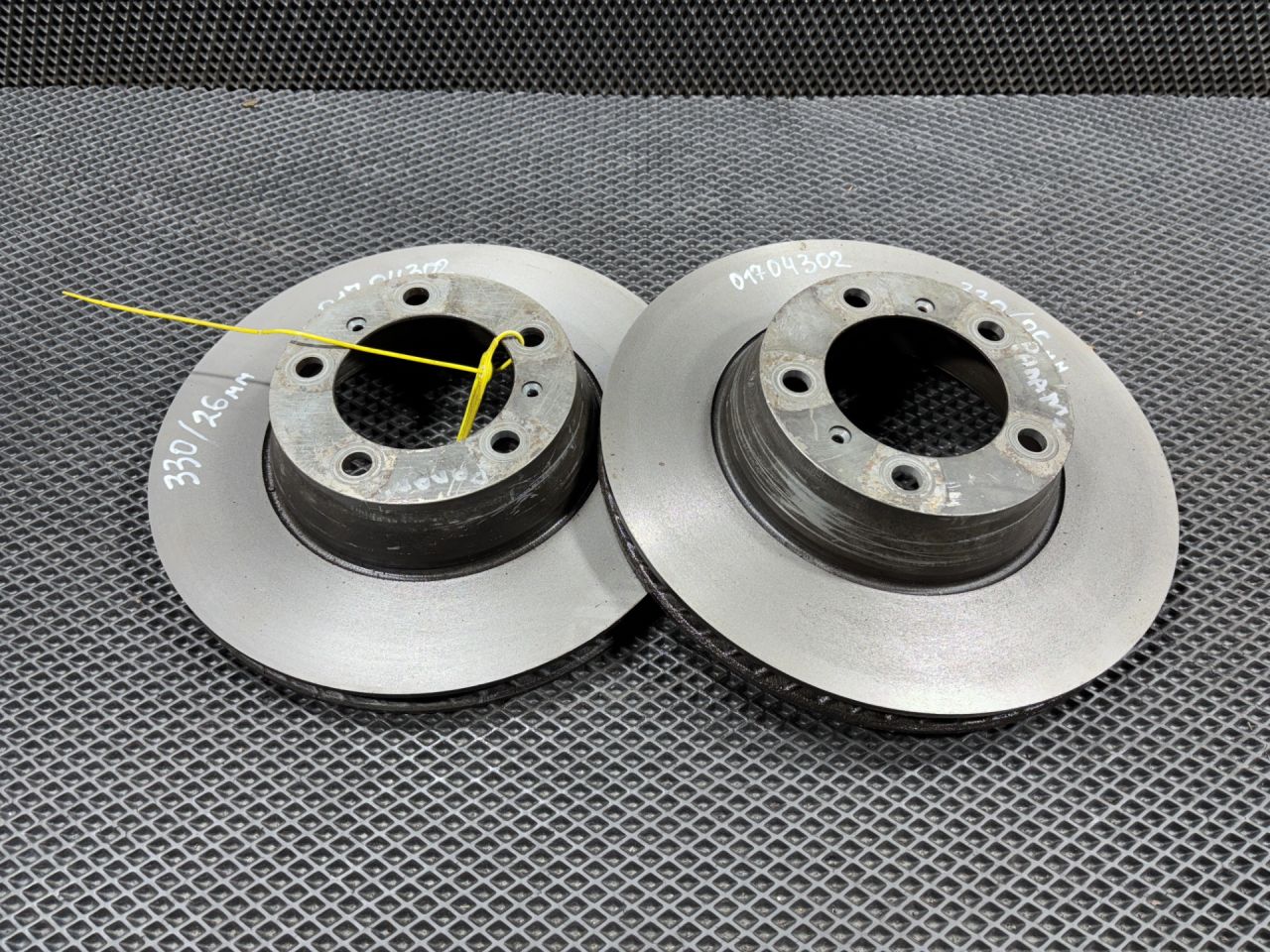 диски тормозные (комплект) Porsche Panamera 971 2018, 3.0 л., бензин, АКПП, 971615601F - фото №1