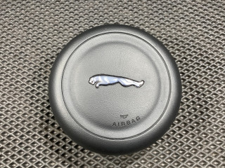 подушка безопасности водителя Jaguar F-Pace 1 поколение 2020, 2.0 л., 204DTA, дизель, АКПП, внедорожник 5 дв., T2H33074PVJ, GX63043B13BC8PVJ, GX63043B13AC, T2H37876PVJ, GX63043B13BC, GX63043B13AC8PVJ