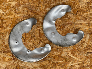 защитный кожух тормозного механизма Audi A6 4G/C7 2011, 3.0 л., CGWB, бензин, АКПП, седан, 8K0615312H, 8K0615311H