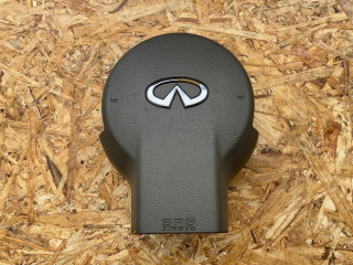 подушка безопасности водителя Infiniti FX35 1 поколение [рестайлинг] 2007, 3.0 л., VQ30DE, бензин, АКПП, внедорожник 5 дв., Y851MCG000, K851MCG000