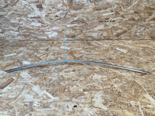 молдинг двери передней правой Jaguar XE 1 поколение X760 2016, 3.0 л., AJ 126, бензин, АКПП, седан, GX73208A96B