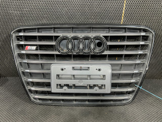 решетка радиатора Audi S8 D4 2013, 4.0 л., CGTA, бензин, АКПП, седан, 4H0853651D, 4H0853169, 408050051, 408050052