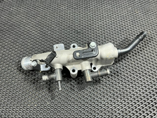 фланец (тройник) системы охлаждения Genesis G70 1 поколение 2019, 2.0 л., G4KL, бензин, АКПП, седан, 256002CTA0